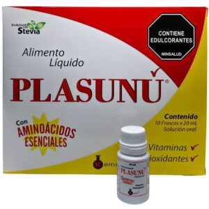 Plasunú Aminoácidos Solución Oral Caja x 10 Frascos x 20 ml