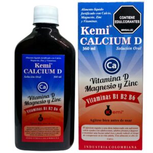 Kemi Calcium Calcio Solución Oral Frasco x360 ml
