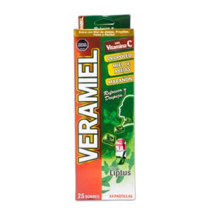 Veramiel Liptus x25 sobres de 4 pastillas