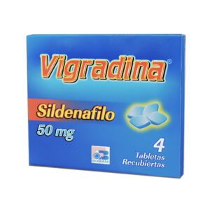Vigradina x4 Tabletas Recubiertas