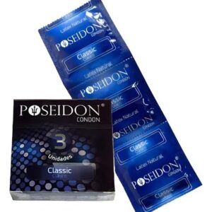 Poseidon Preservativos x3 Unidades