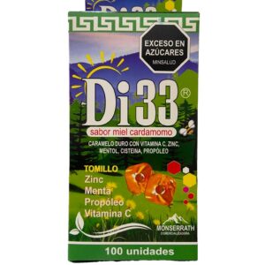 DI 33 Pastillas Masticables x100 unidades